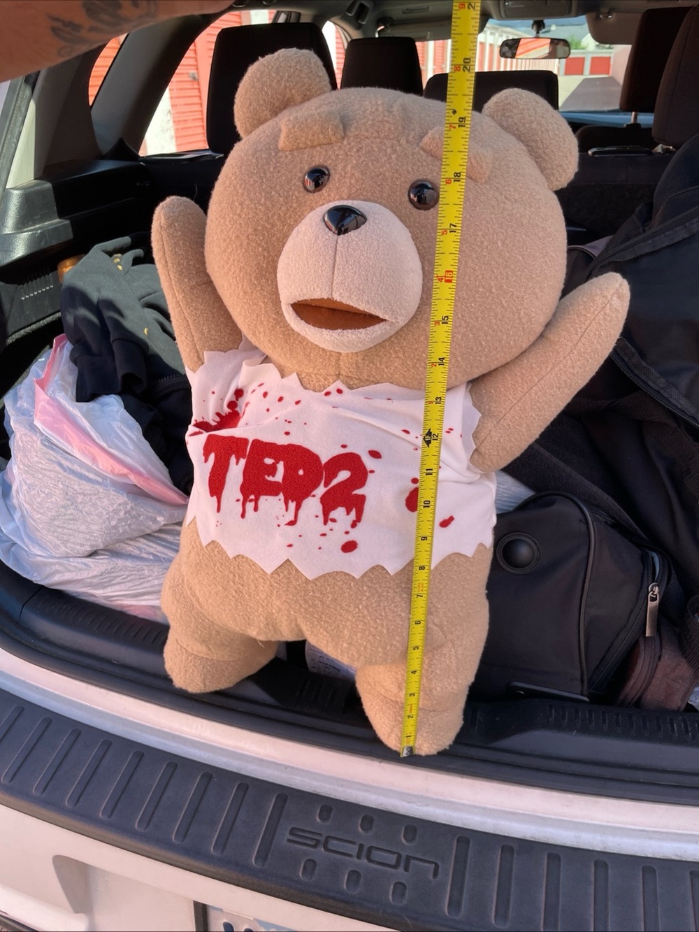 Ted 2 Horror T-Shirt XL Plush Toy System Service SS10061 Japan Arcade Prize NWT